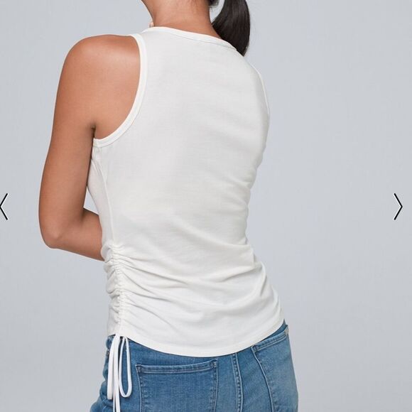 White House Black Mark Side Tie Tank - Picture 4 of 13